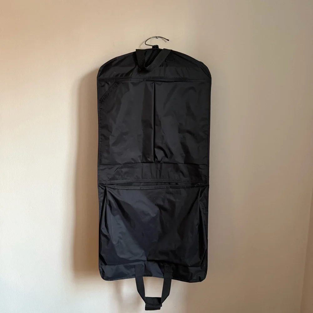 Wally Bags Made in USA Garment Vintage HeavyDuty Black Travel Suit Clothes Cover